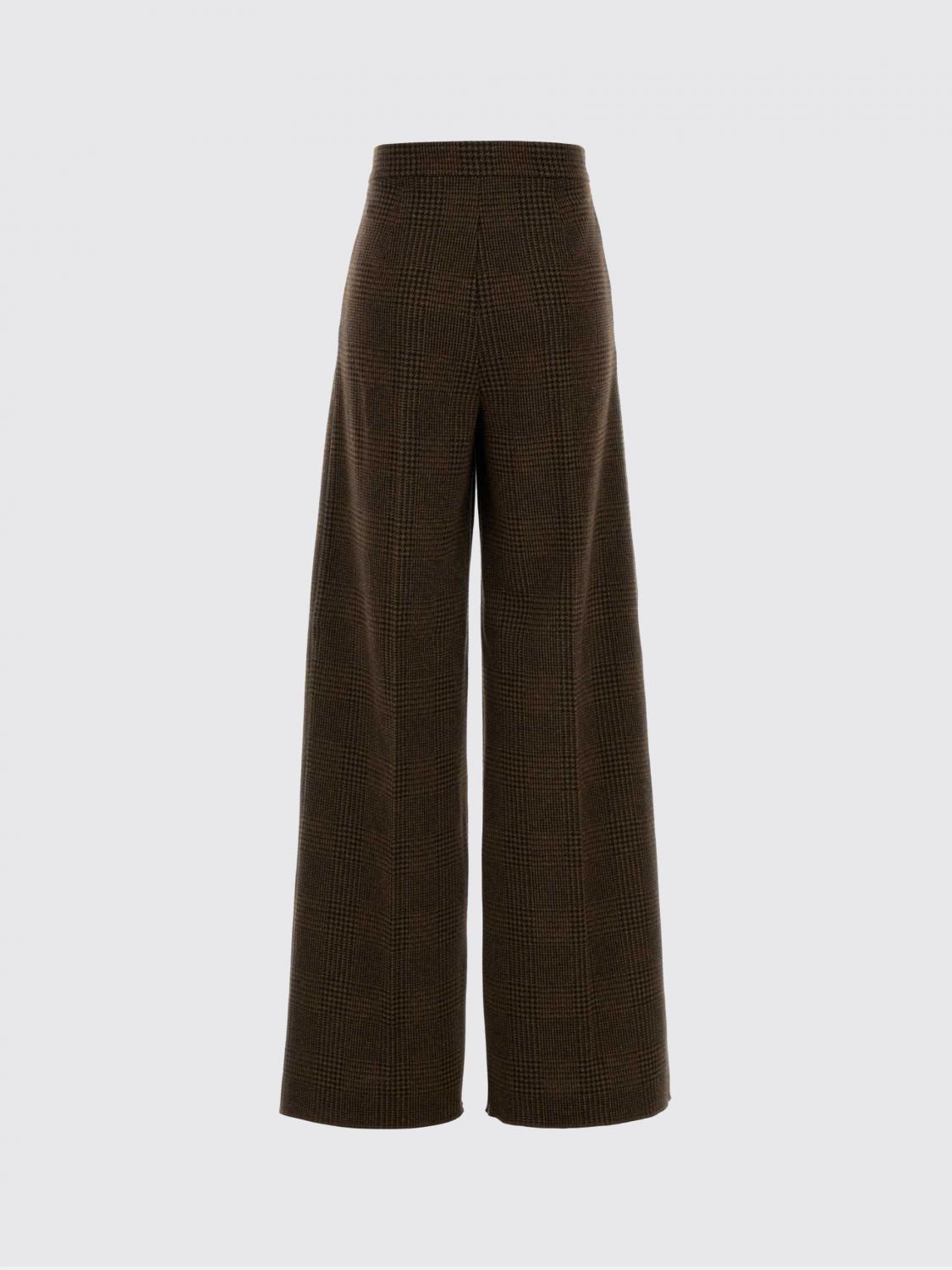 Max Mara Pants Woman Dark MAX MARA