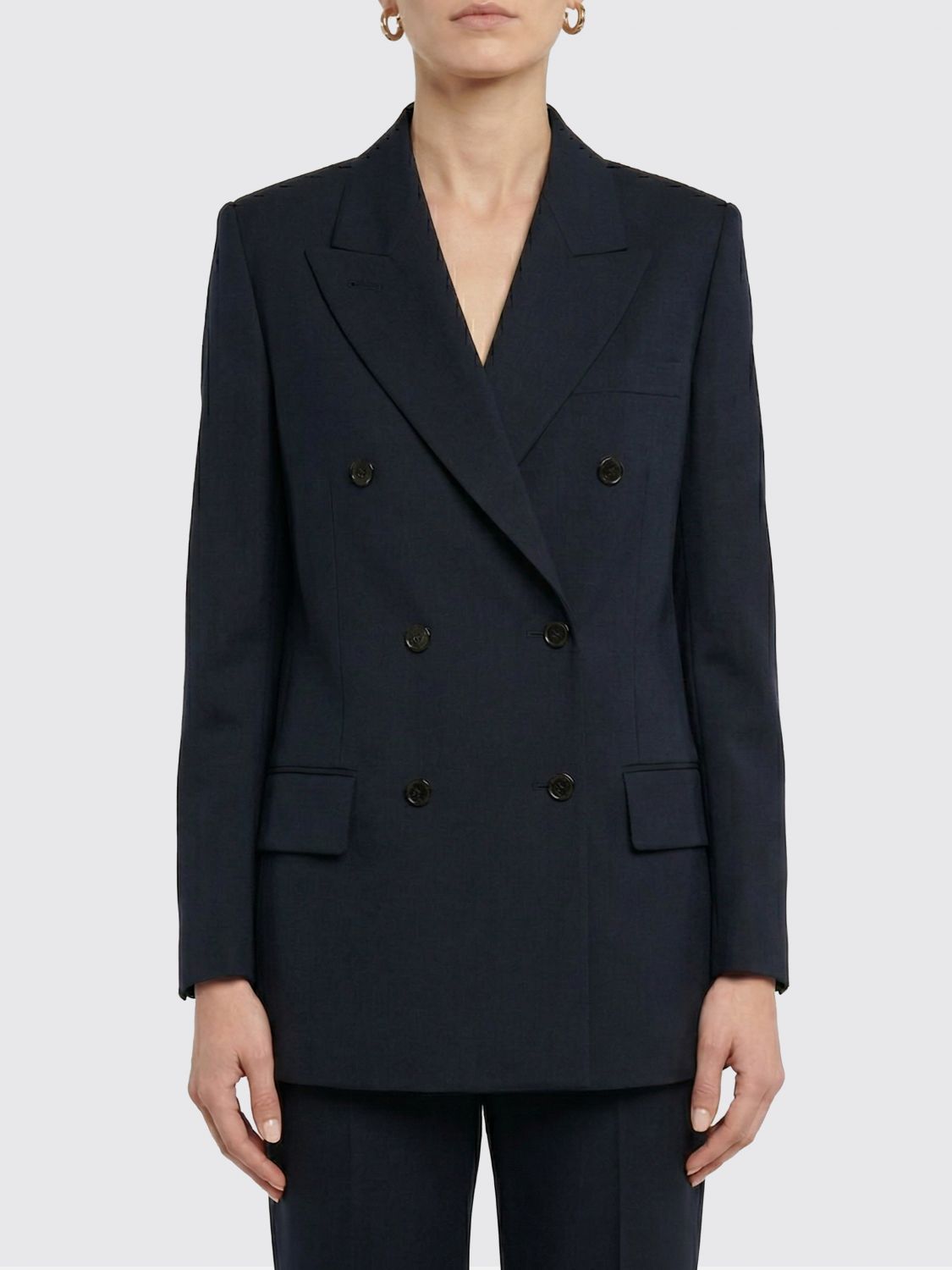 Gucci Jacket Woman Blue GUCCI
