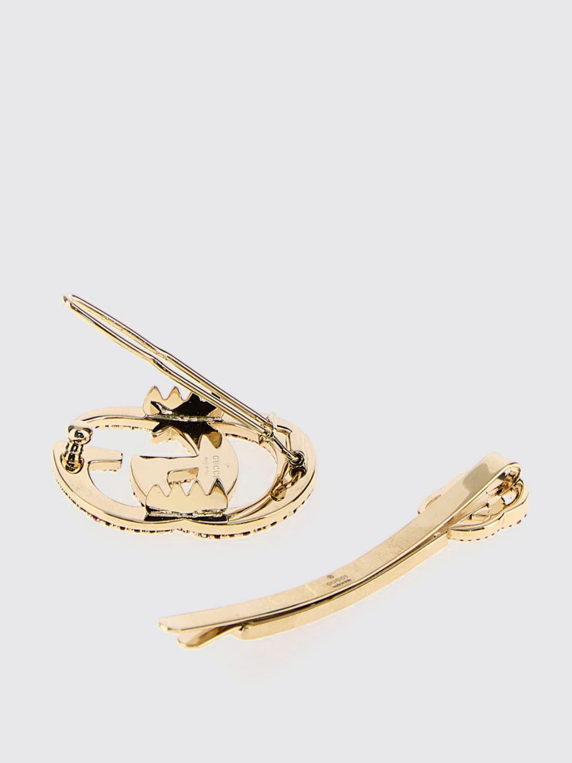 Gucci Hair Accessory Woman Gold GUCCI