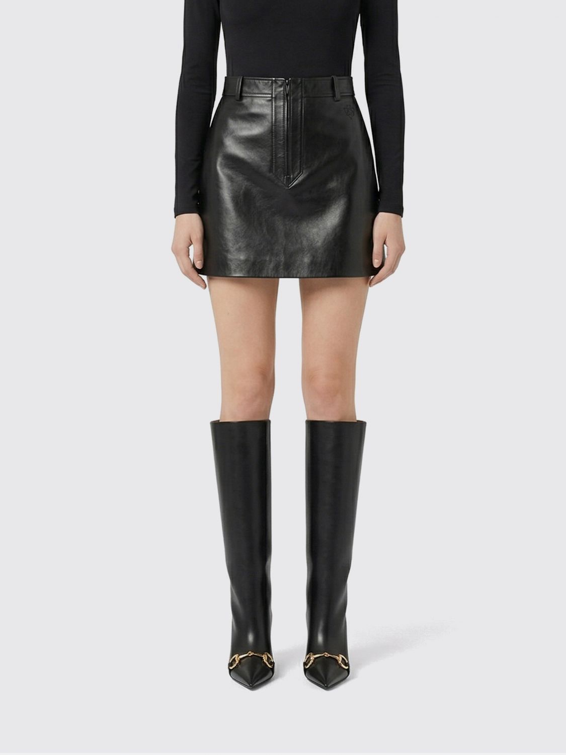 Gucci Skirt Woman Black GUCCI