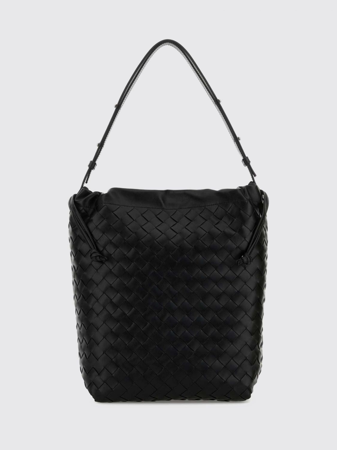 Bottega Veneta Shoulder Bag Men Black BOTTEGA VENETA