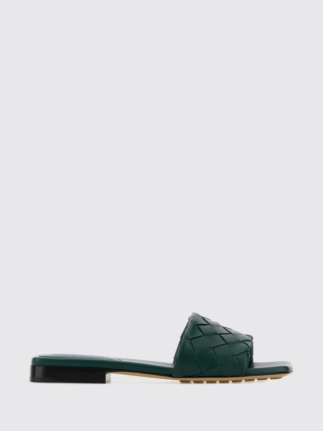 Bottega Veneta Heeled Sandal Woman Green BOTTEGA VENETA