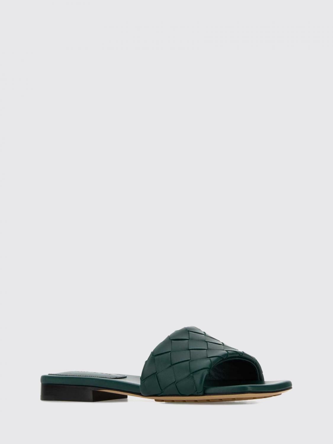 Bottega Veneta Heeled Sandal Woman Green BOTTEGA VENETA