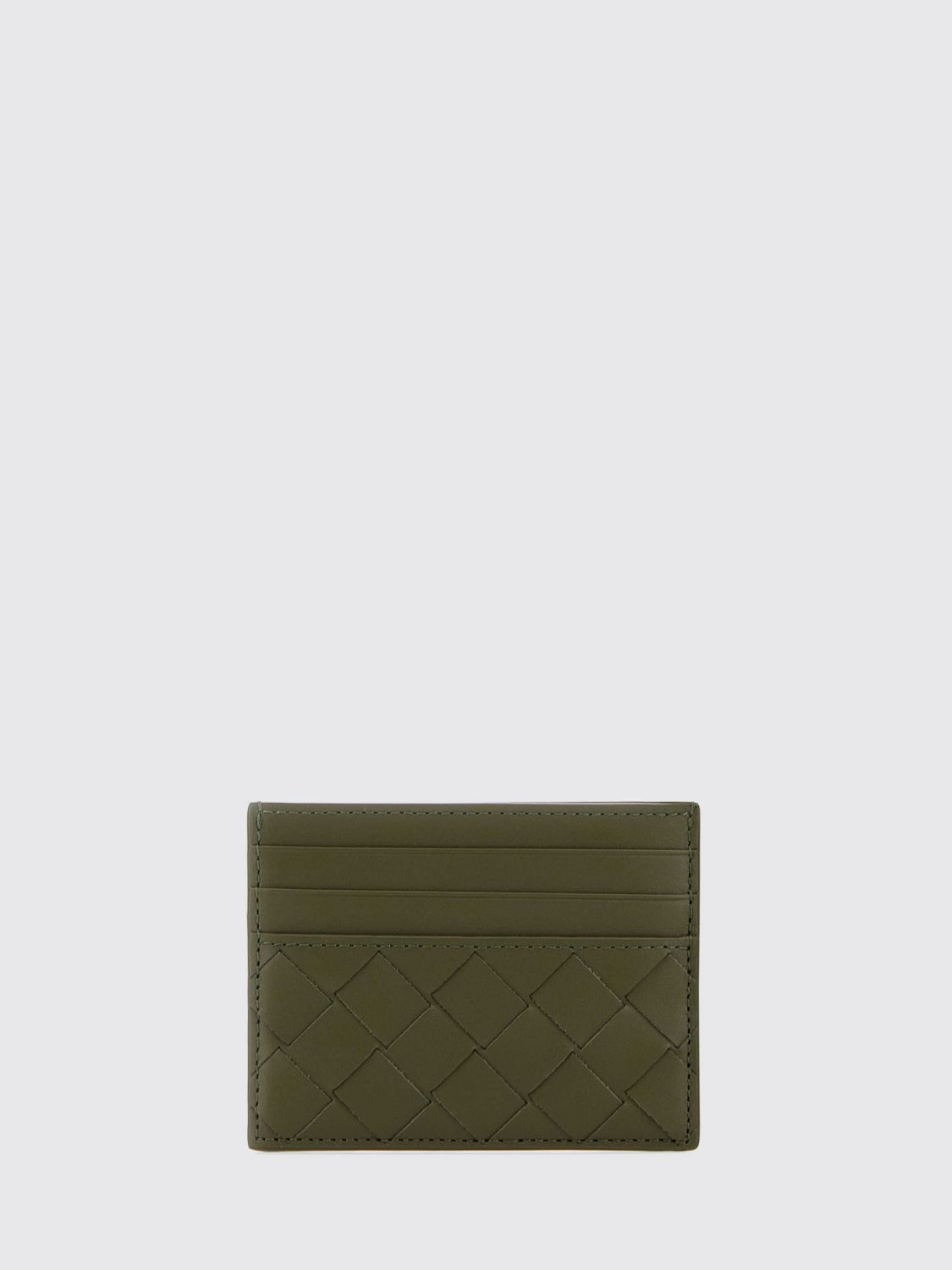 Bottega Veneta Wallet Men Green BOTTEGA VENETA