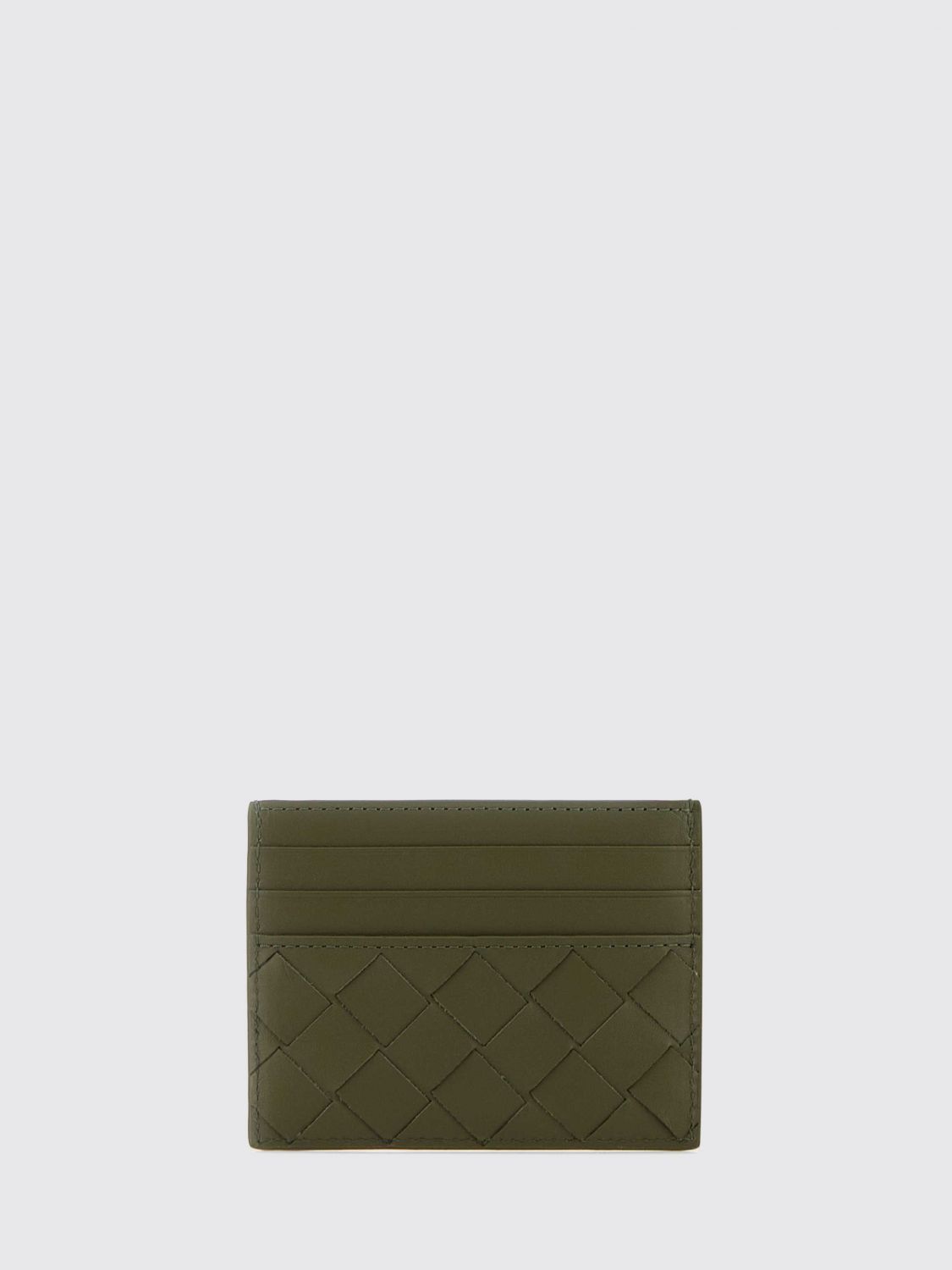 Bottega Veneta Wallet Men Green BOTTEGA VENETA
