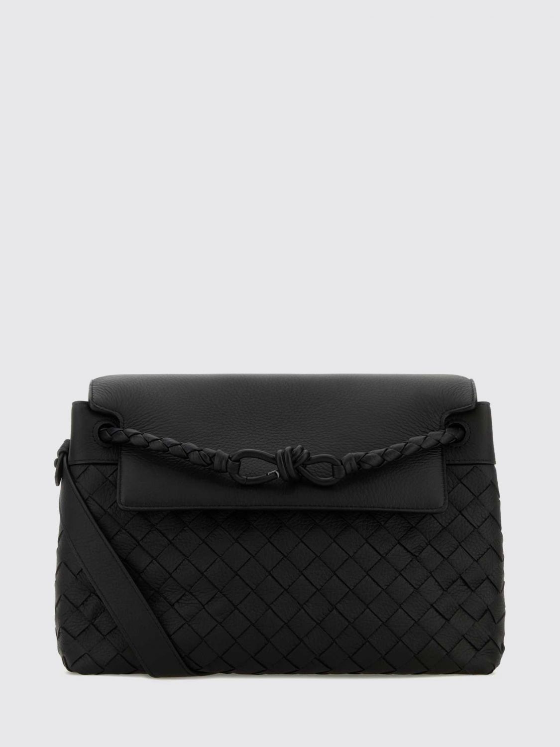 Bottega Veneta Shoulder Bag Men Black BOTTEGA VENETA