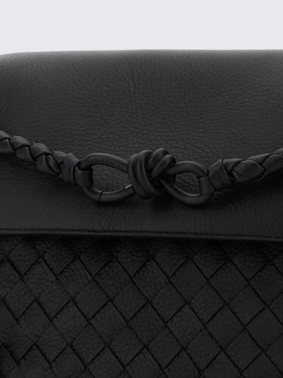 Bottega Veneta Shoulder Bag Men Black BOTTEGA VENETA