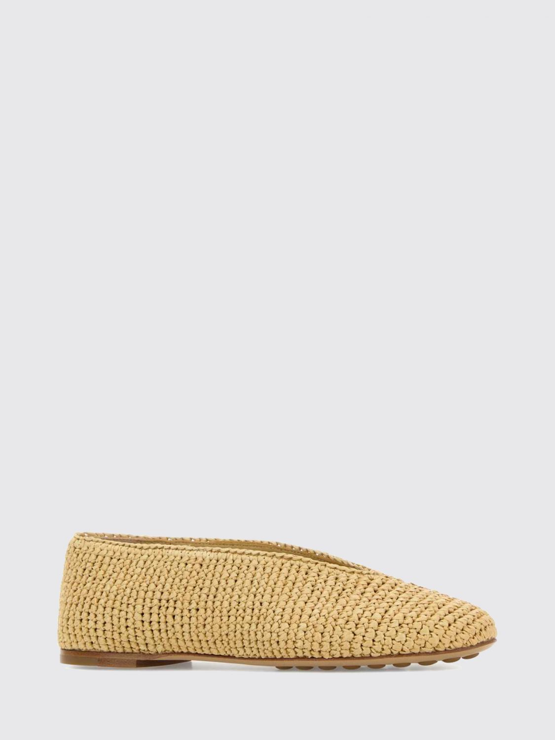 Bottega Veneta Ballet Flat Woman Natural BOTTEGA VENETA