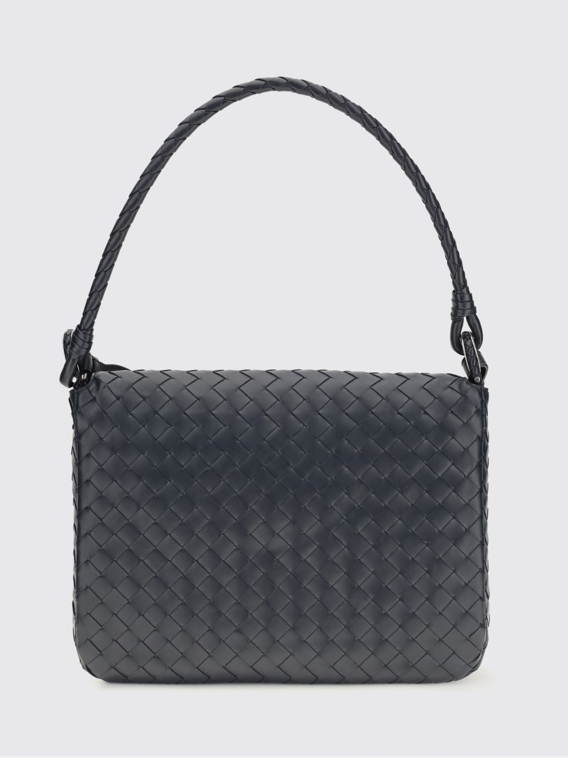 Bottega Veneta Shoulder Bag Men Blue BOTTEGA VENETA