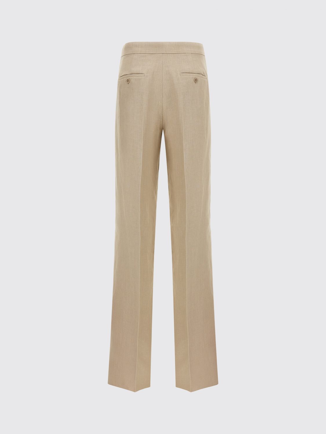 Max Mara Pants Woman Beige MAX MARA