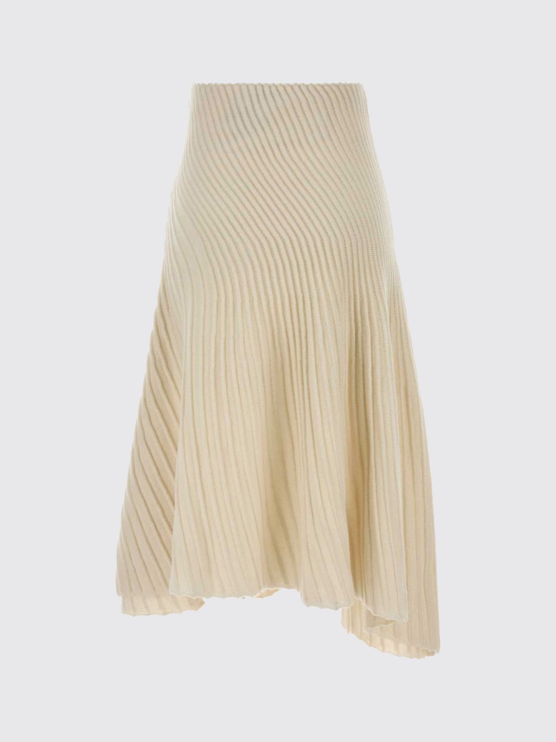 AlaiA Women Asymmetric Virgin Wool And Cashmere Skirt Alaia ALAIA
