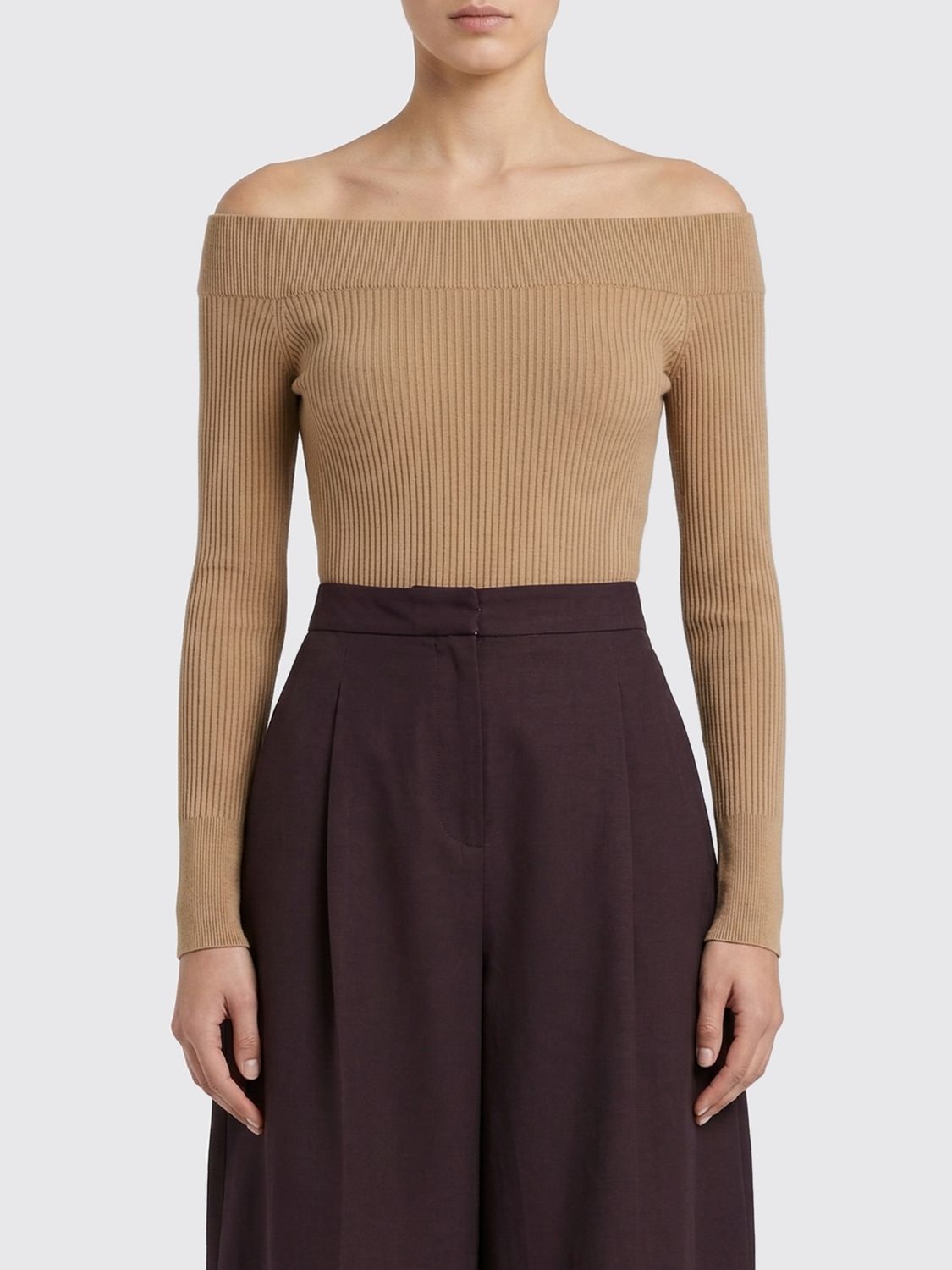 AlaiA Women Viscose Knit Bodysuit Alaia ALAIA