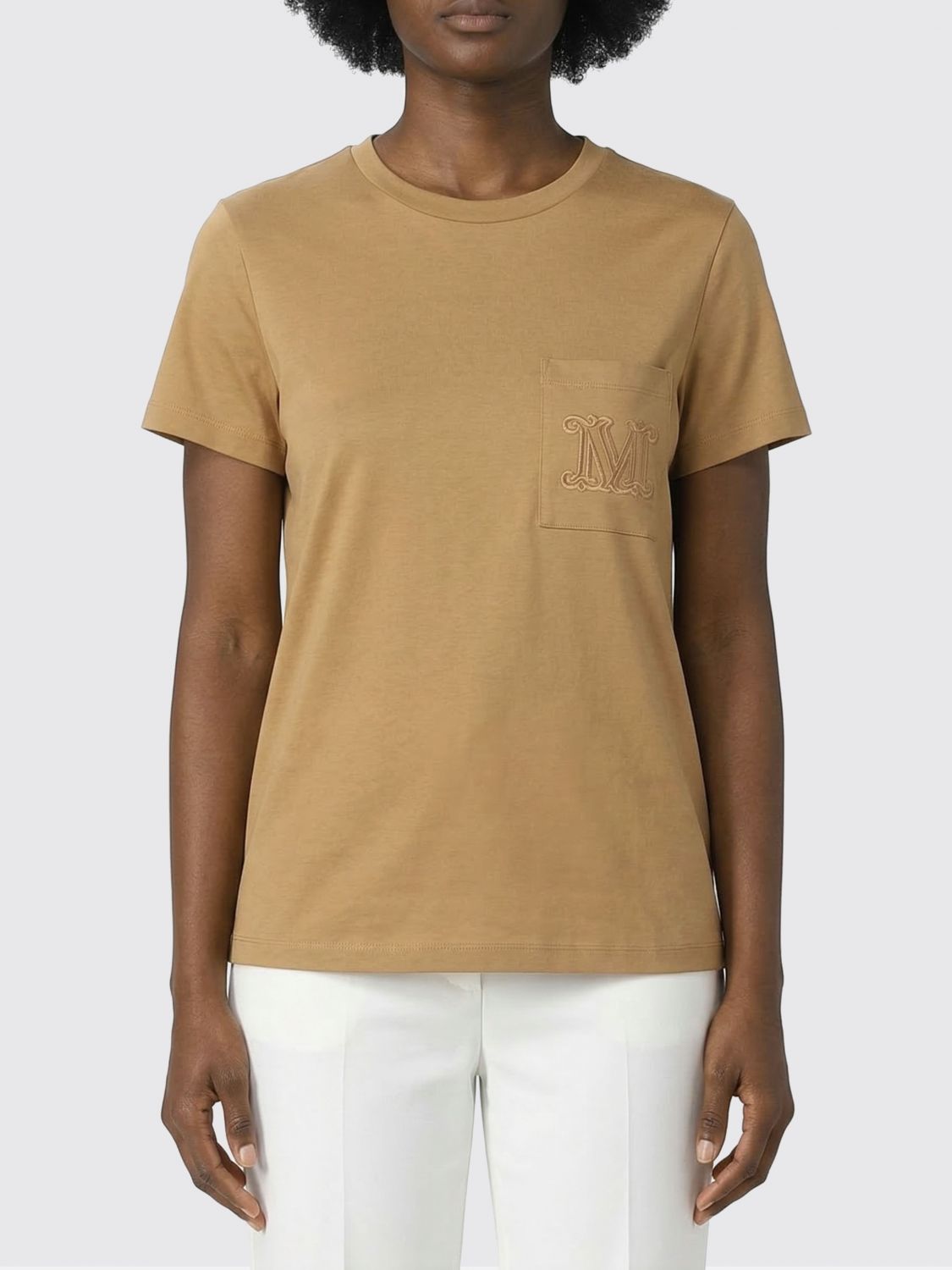 Max Mara T-Shirt Woman Brown MAX MARA