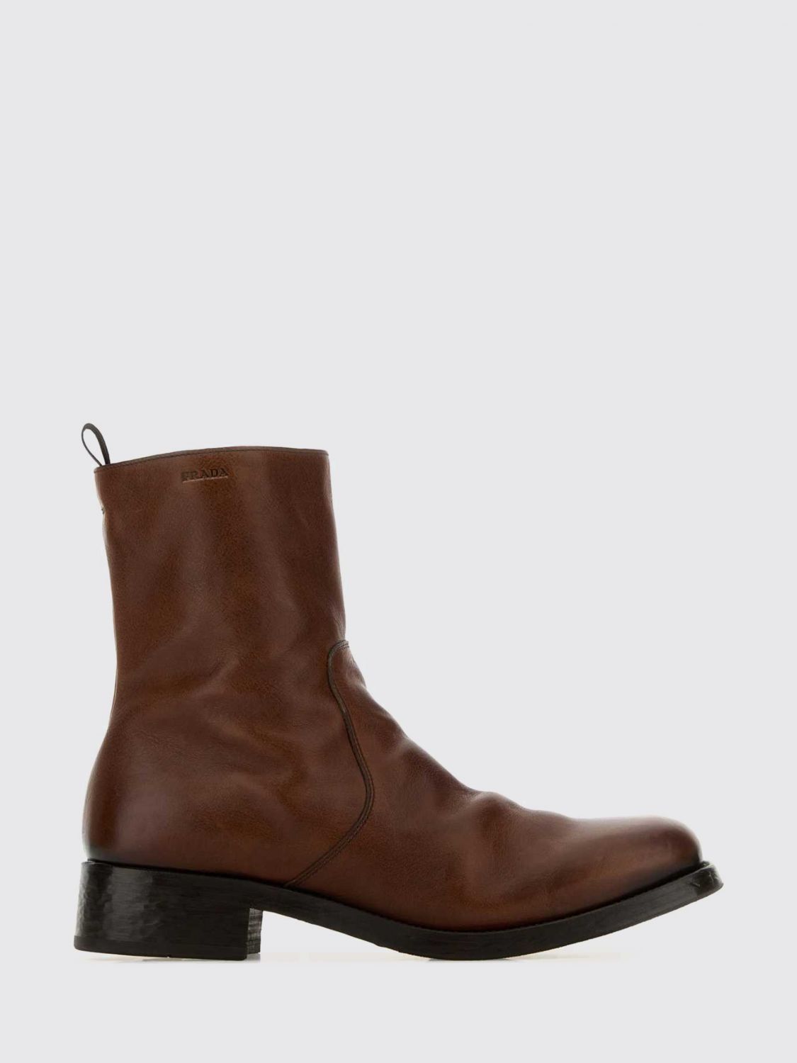 Prada Boot Men Brown PRADA