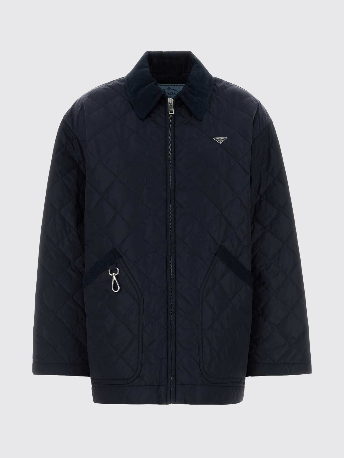 Prada Jacket Woman Blue PRADA