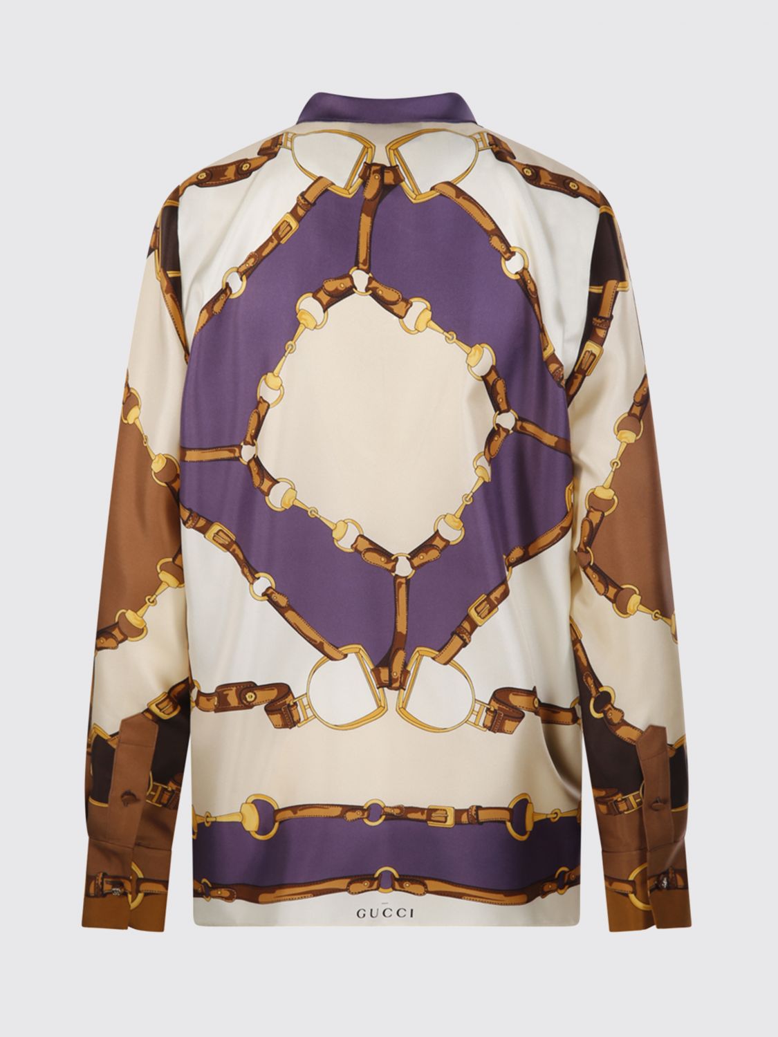 Gucci Shirt Woman Brown GUCCI