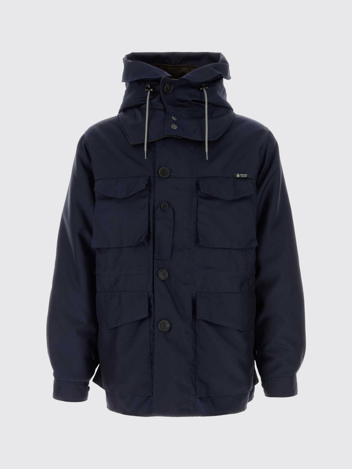 Prada Jacket Men Blue PRADA