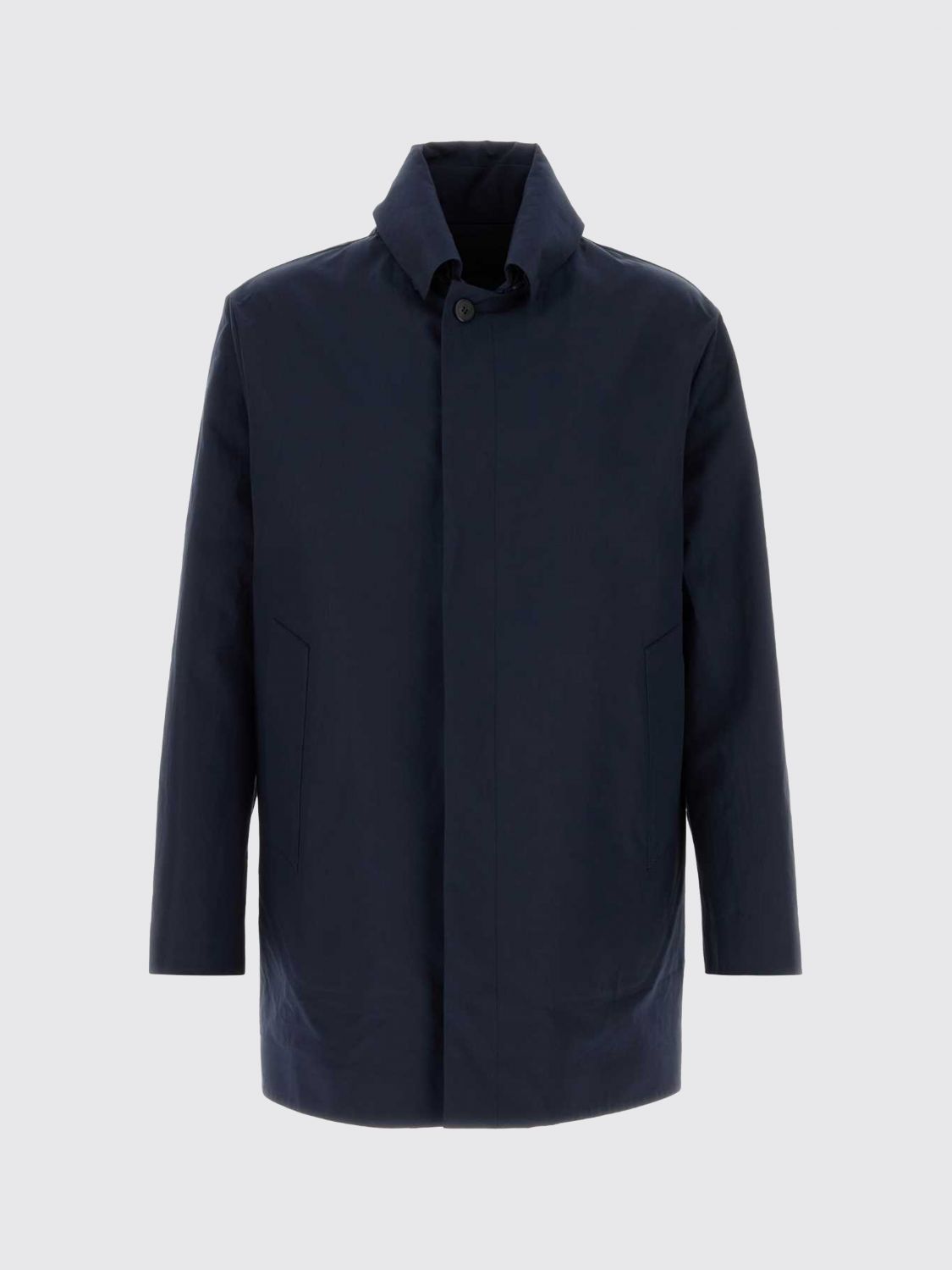 Prada Coat Men Blue PRADA
