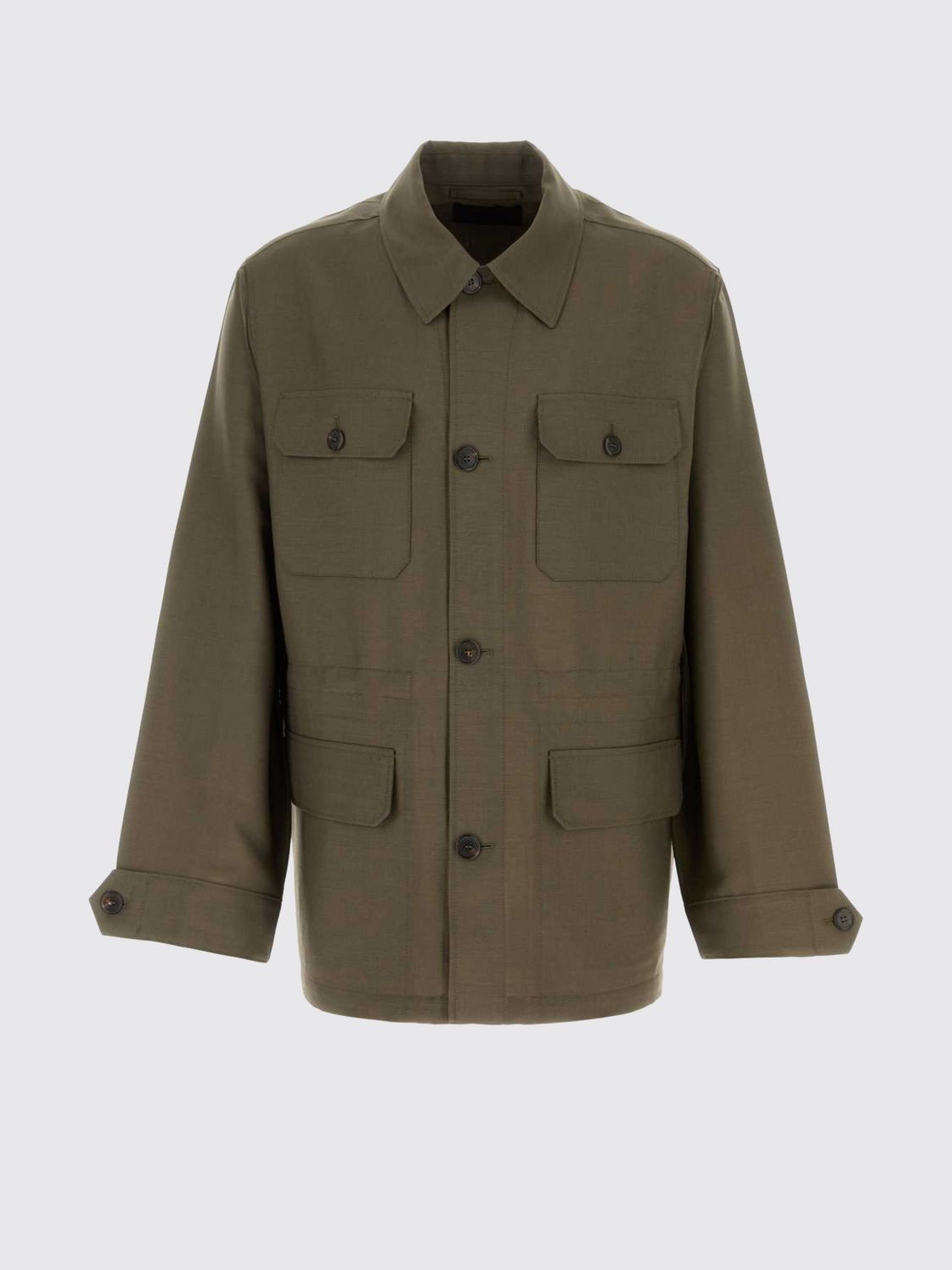 Prada Jacket Men Military PRADA