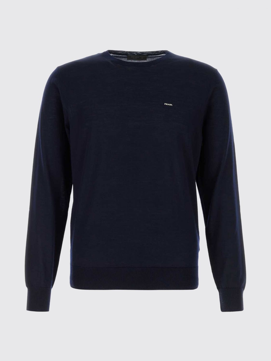 Prada Sweater Men Blue PRADA