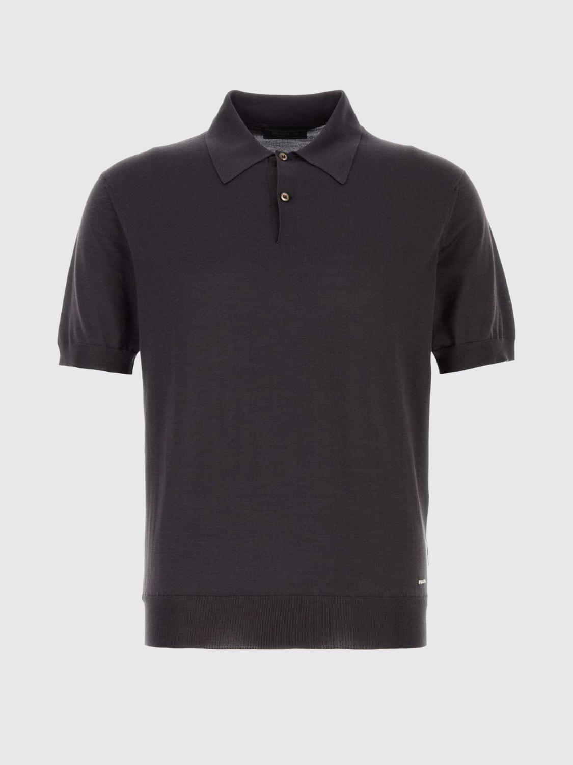 Prada Polo Shirt Men Dark PRADA