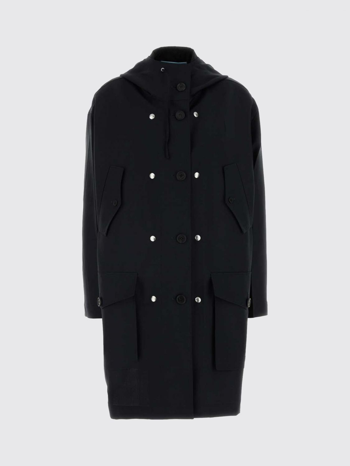 Prada Coat Woman Blue PRADA