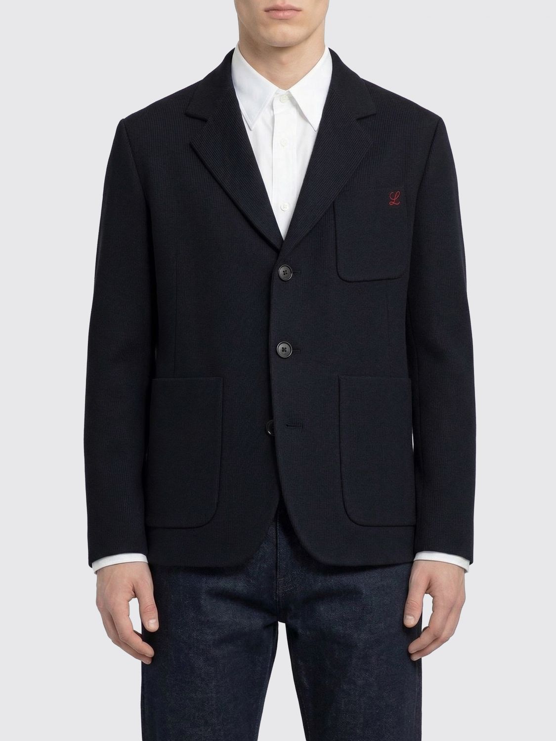 Loewe Jacket Men Navy LOEWE
