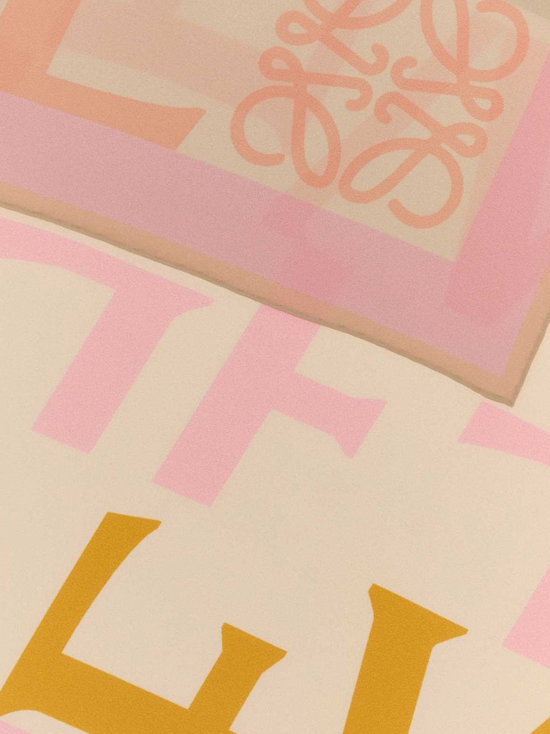 Loewe Neck Scarf Woman Pink LOEWE