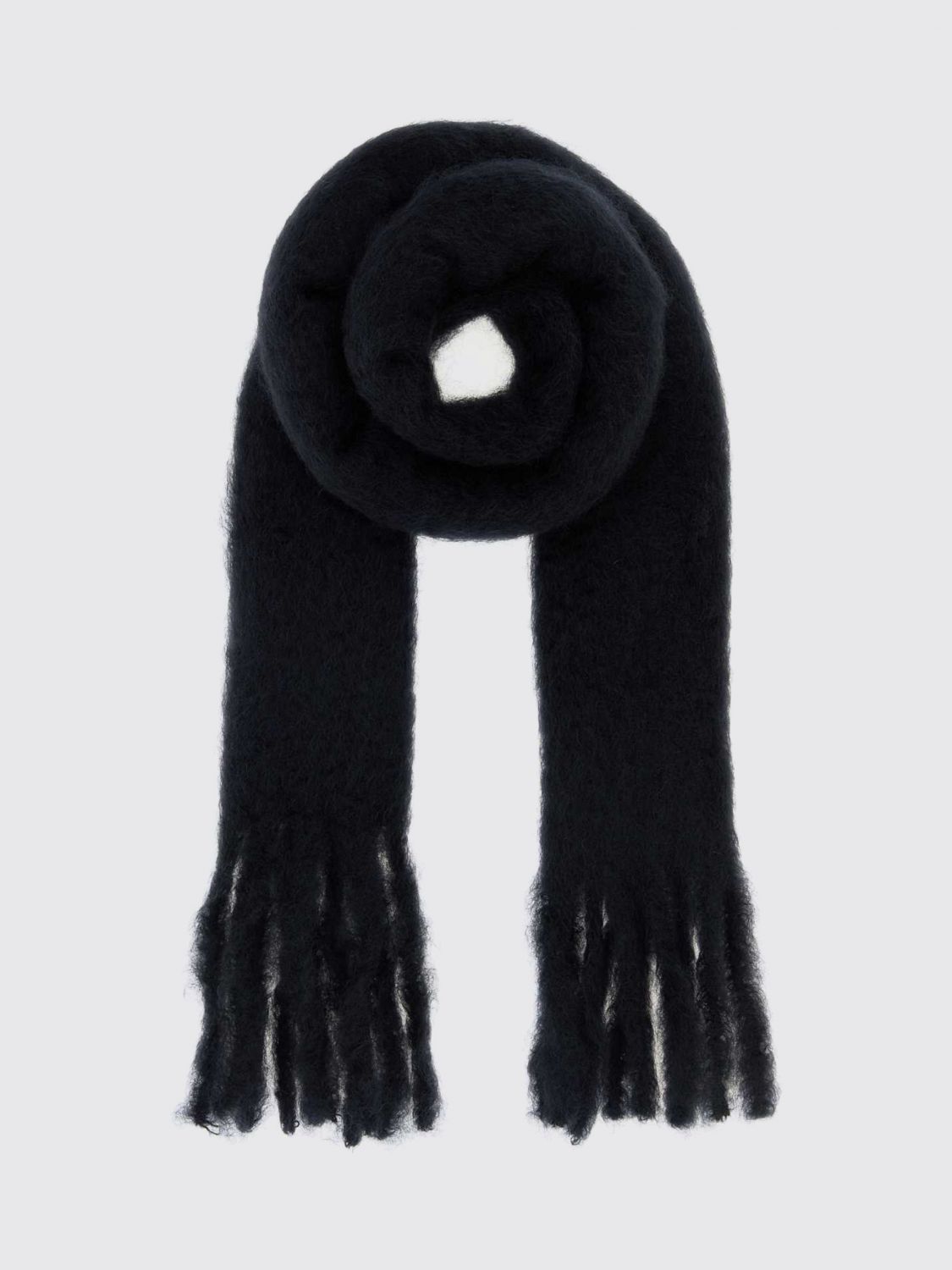 Loewe Scarf Men Black LOEWE