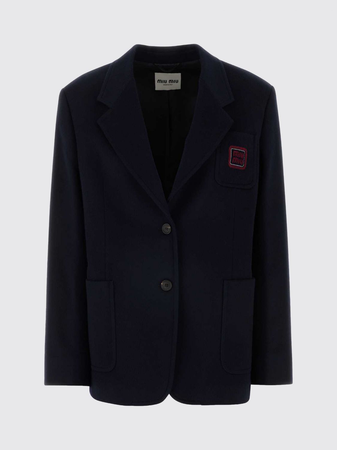 Miu Miu Jacket Woman Blue MIU MIU