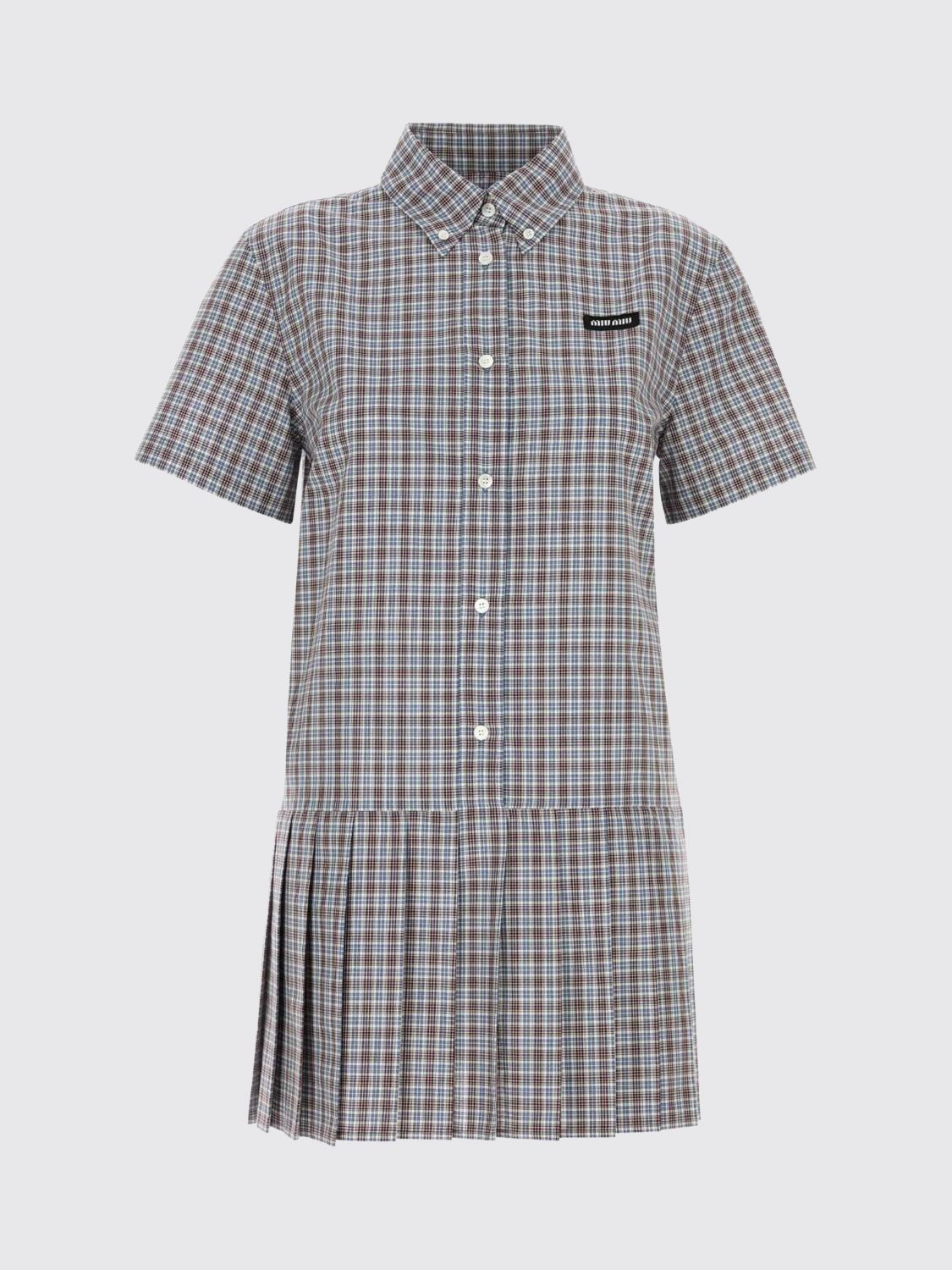 Miu Miu Dress Woman Burgundy MIU MIU