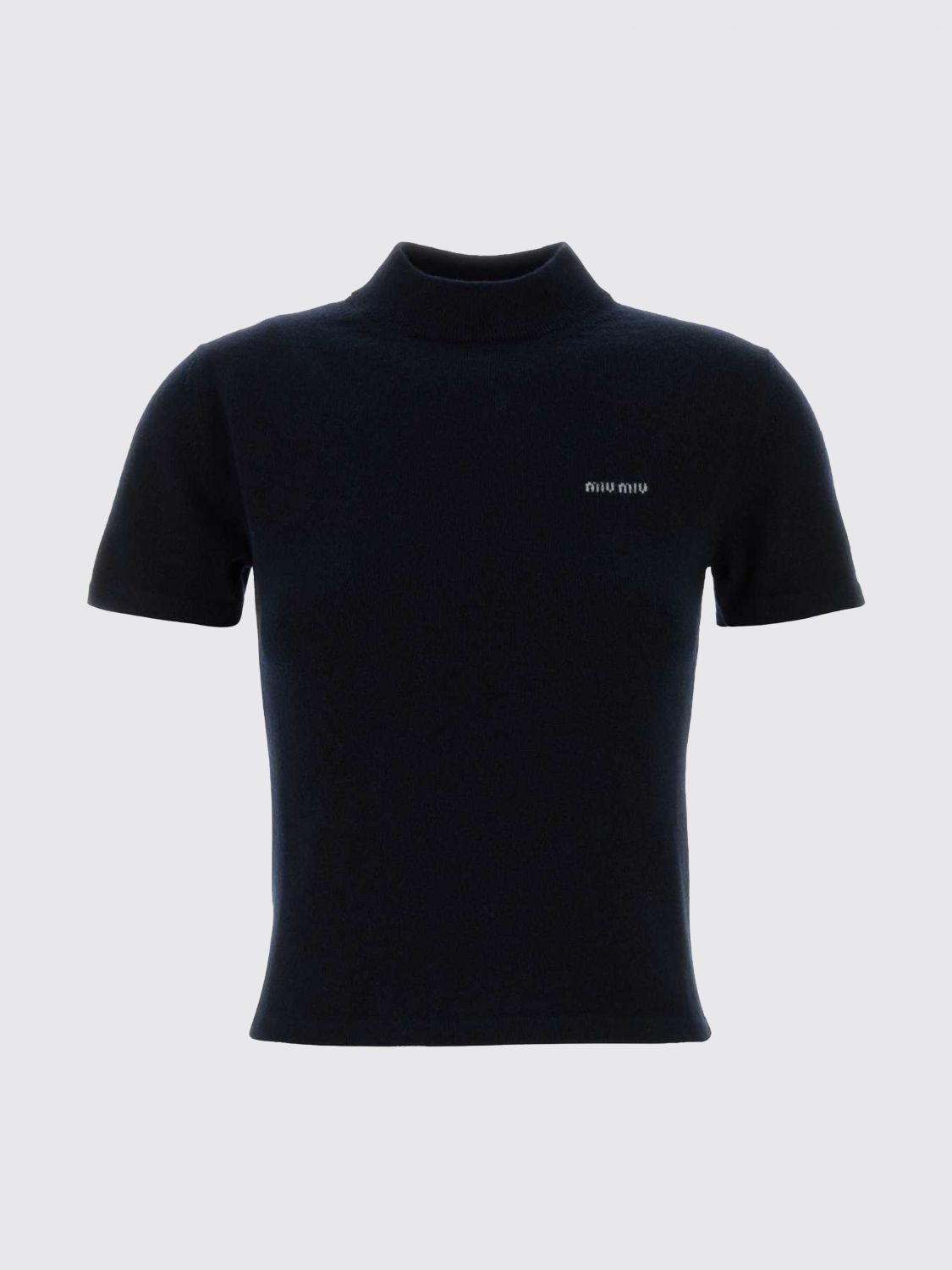 Miu Miu Sweater Woman Blue MIU MIU
