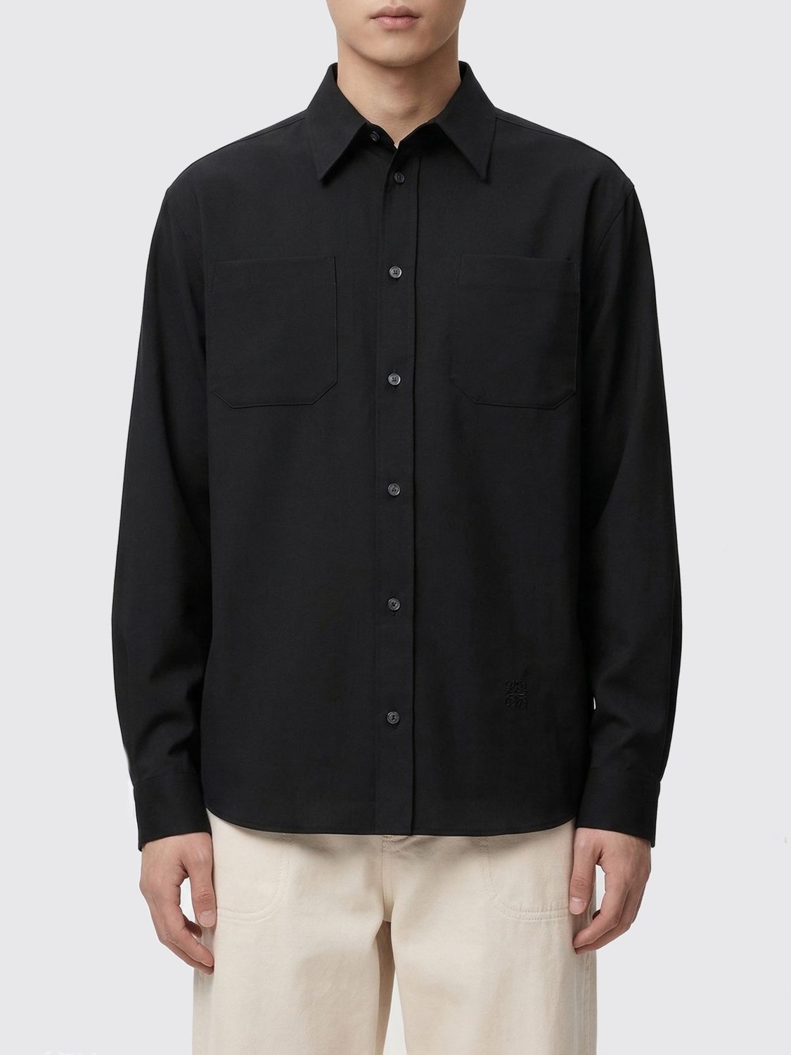 Loewe Shirt Men Black LOEWE