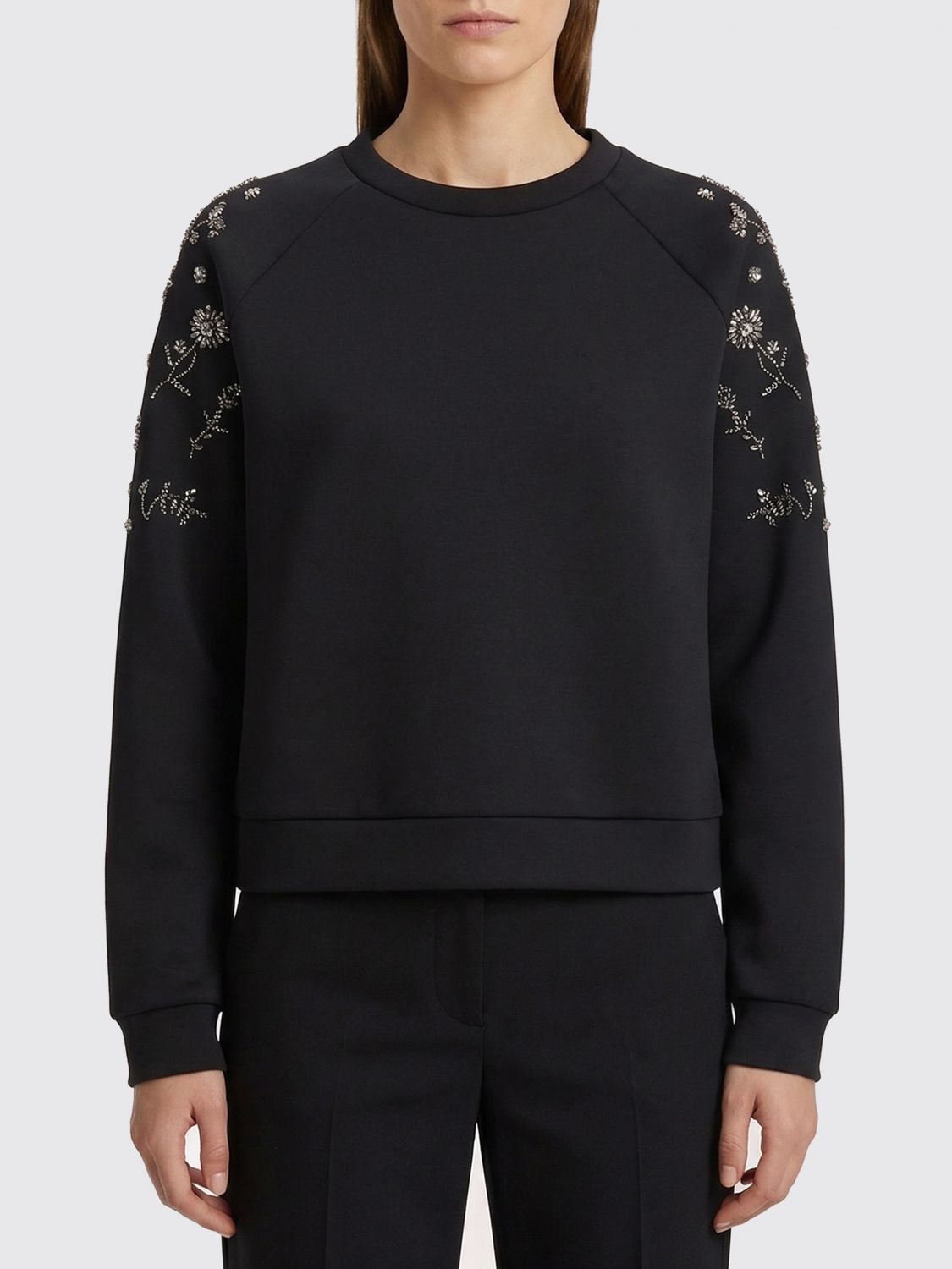 Weekend Max Mara Sweatshirt Woman Black WEEKEND MAX MARA