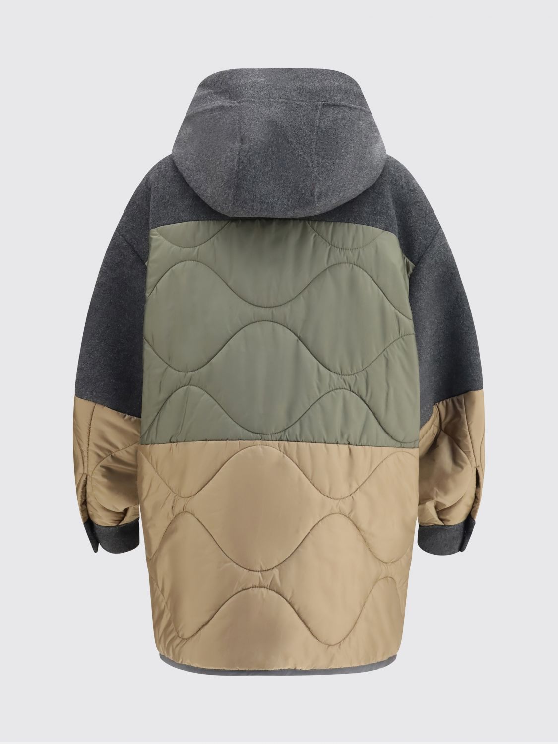 Weekend Max Mara Coat Woman Charcoal WEEKEND MAX MARA