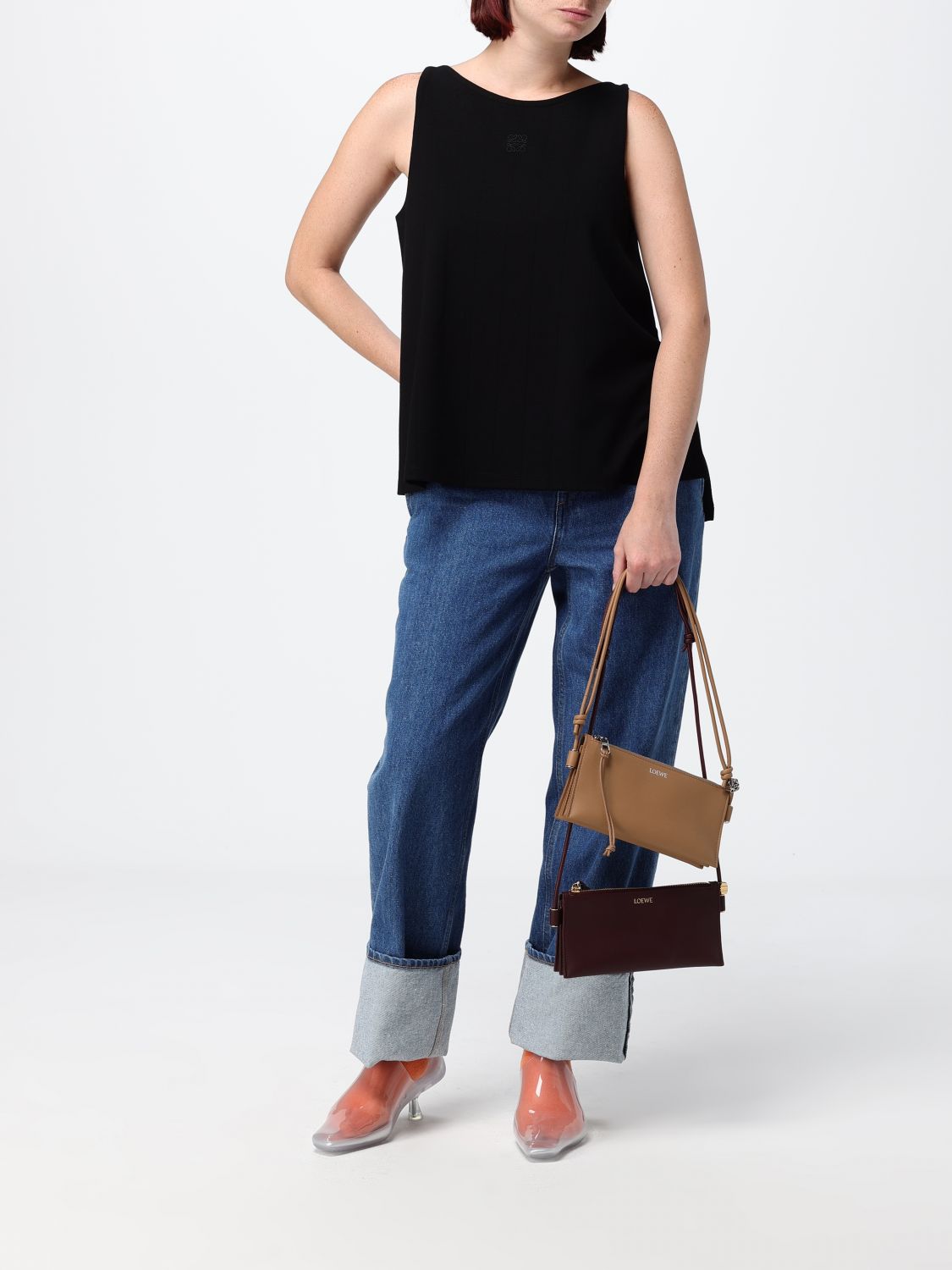 Loewe Mini Bag Woman Brown LOEWE