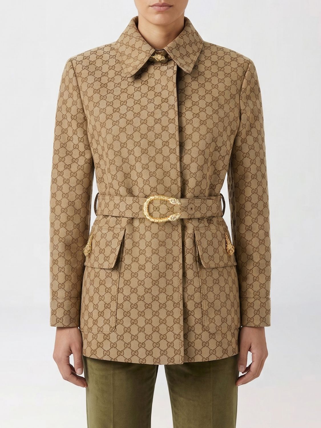 Gucci Jacket Woman Sand GUCCI