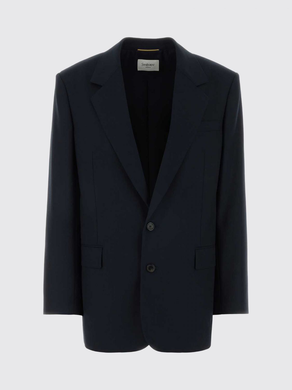 Saint Laurent Jacket Woman Marine SAINT LAURENT