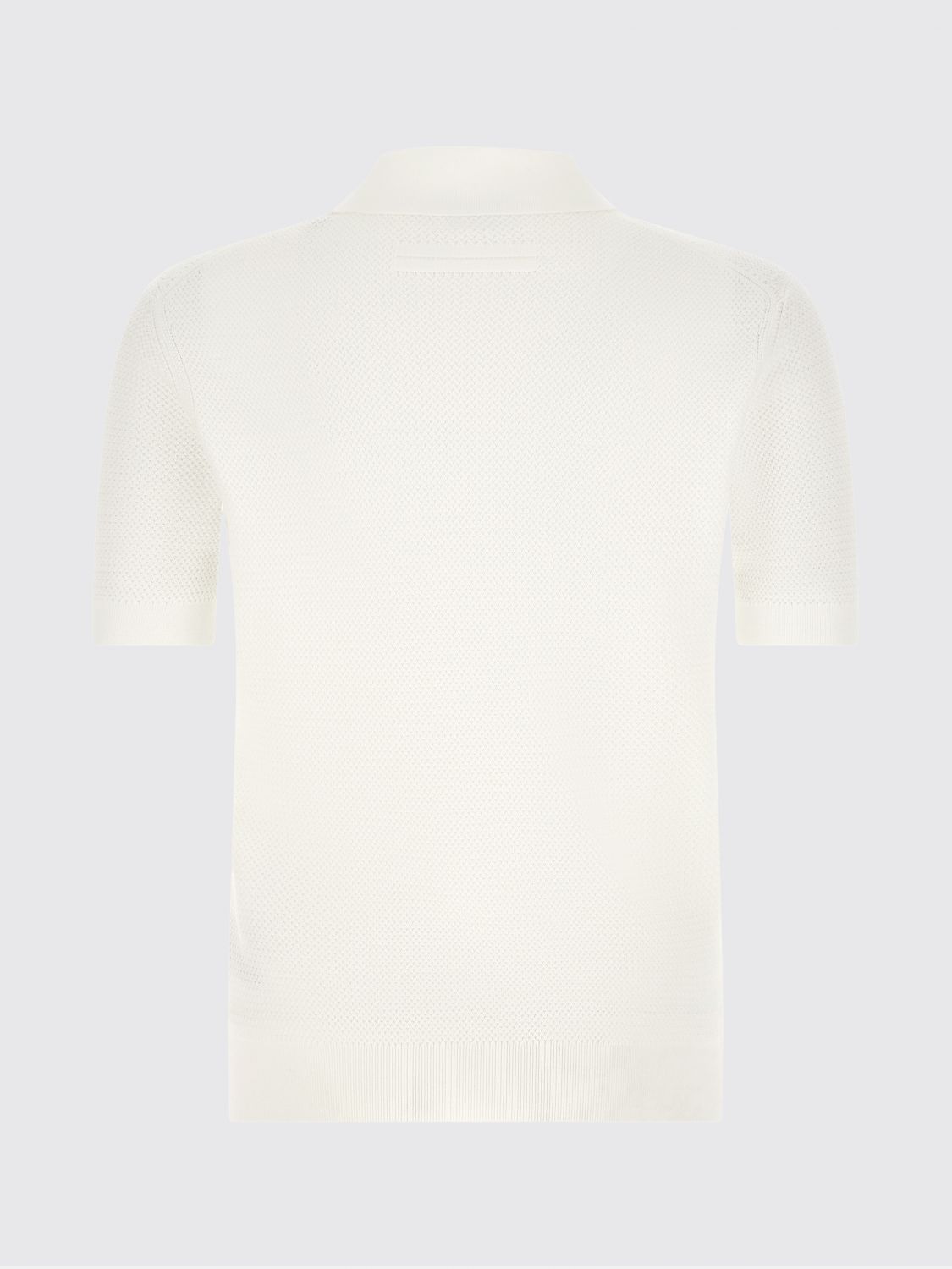 Zegna Polo Shirt Men White ZEGNA