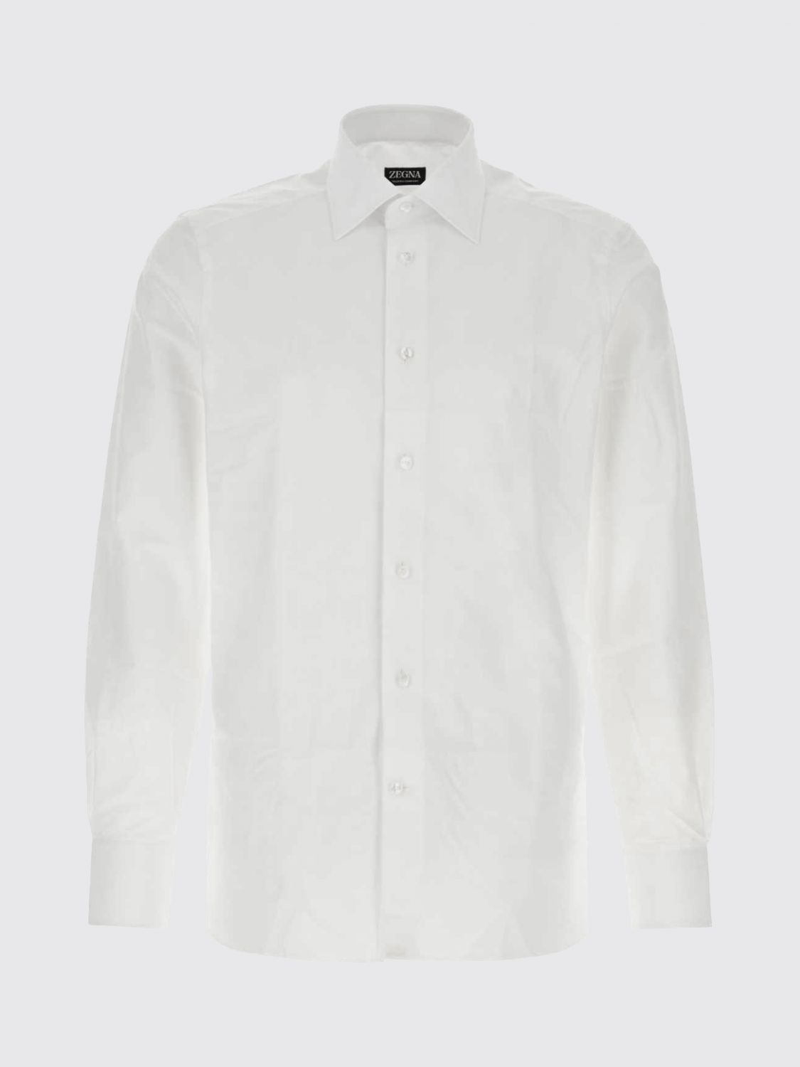 Zegna Men Classic Cotton Shirt Zegna ZEGNA