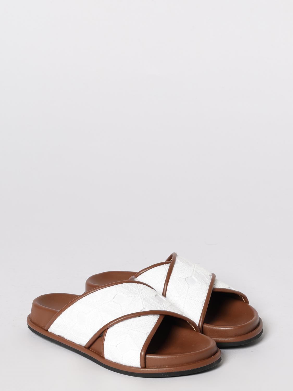 Max Mara Heeled Sandal Woman White MAX MARA