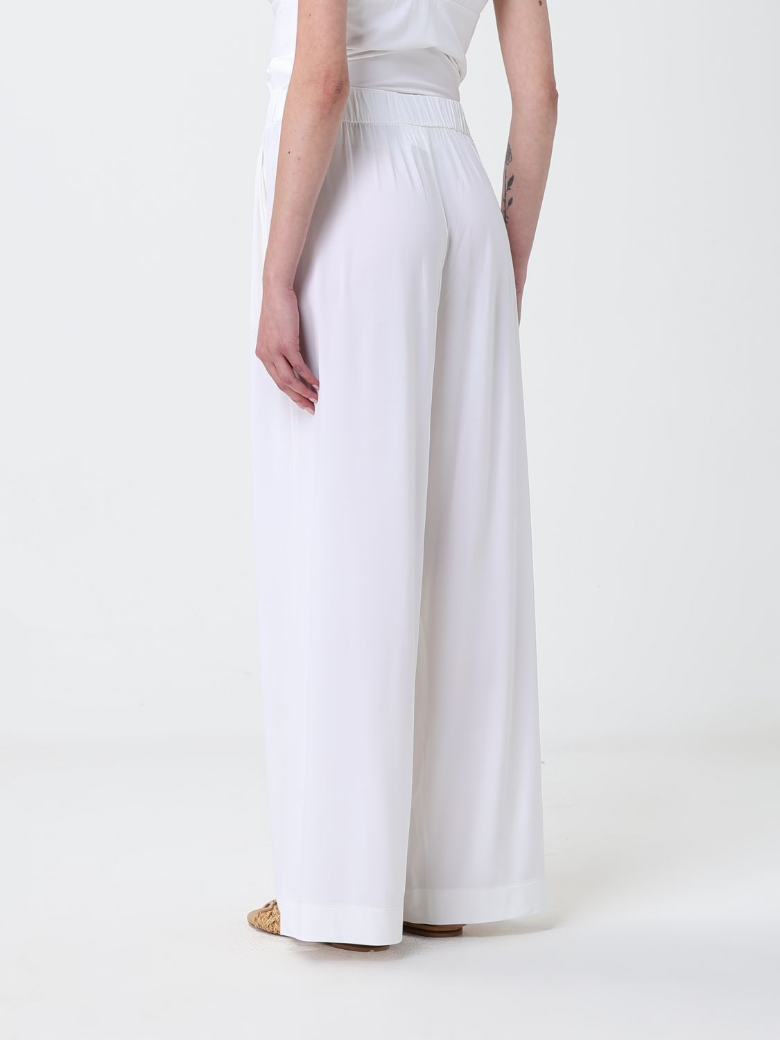 Max Mara Pants Woman White MAX MARA