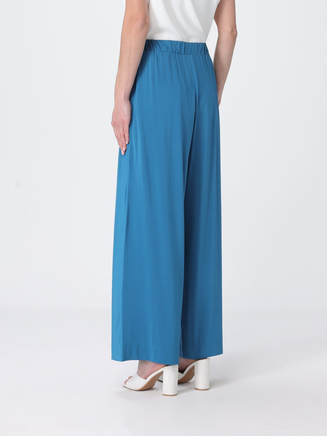 Max Mara Pants Woman Blue MAX MARA