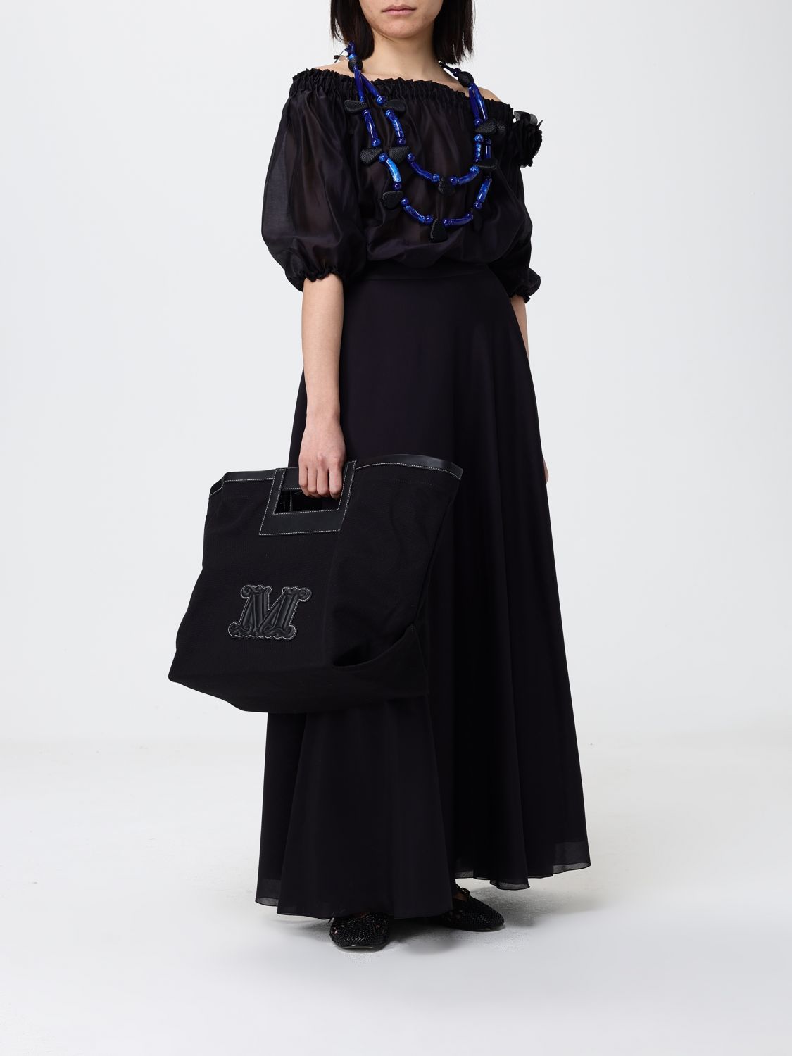 Max Mara Tote Bag Woman Black MAX MARA