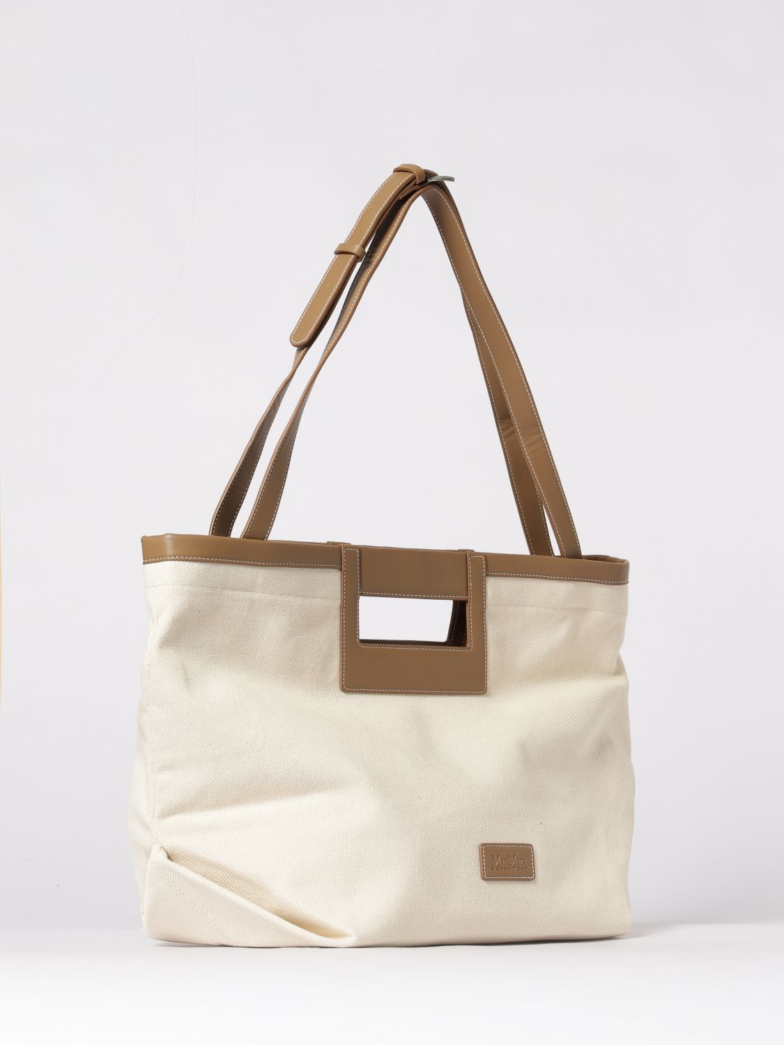 Max Mara Tote Bag Woman Camel MAX MARA