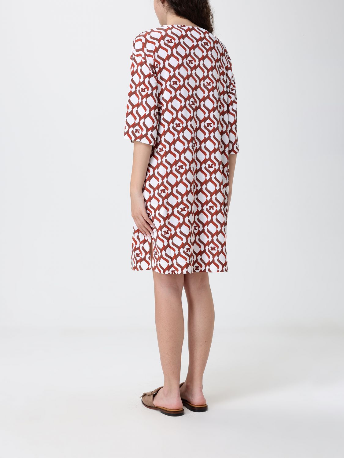 Max Mara Dress Woman Rust MAX MARA
