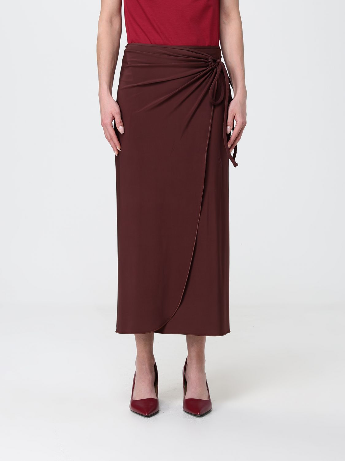 Max Mara Skirt Woman Violet MAX MARA