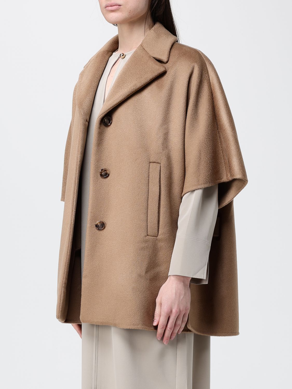 Max Mara Dress Woman Beige MAX MARA