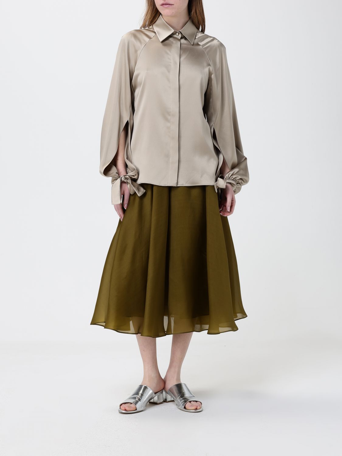 Max Mara Shirt Woman Sand MAX MARA