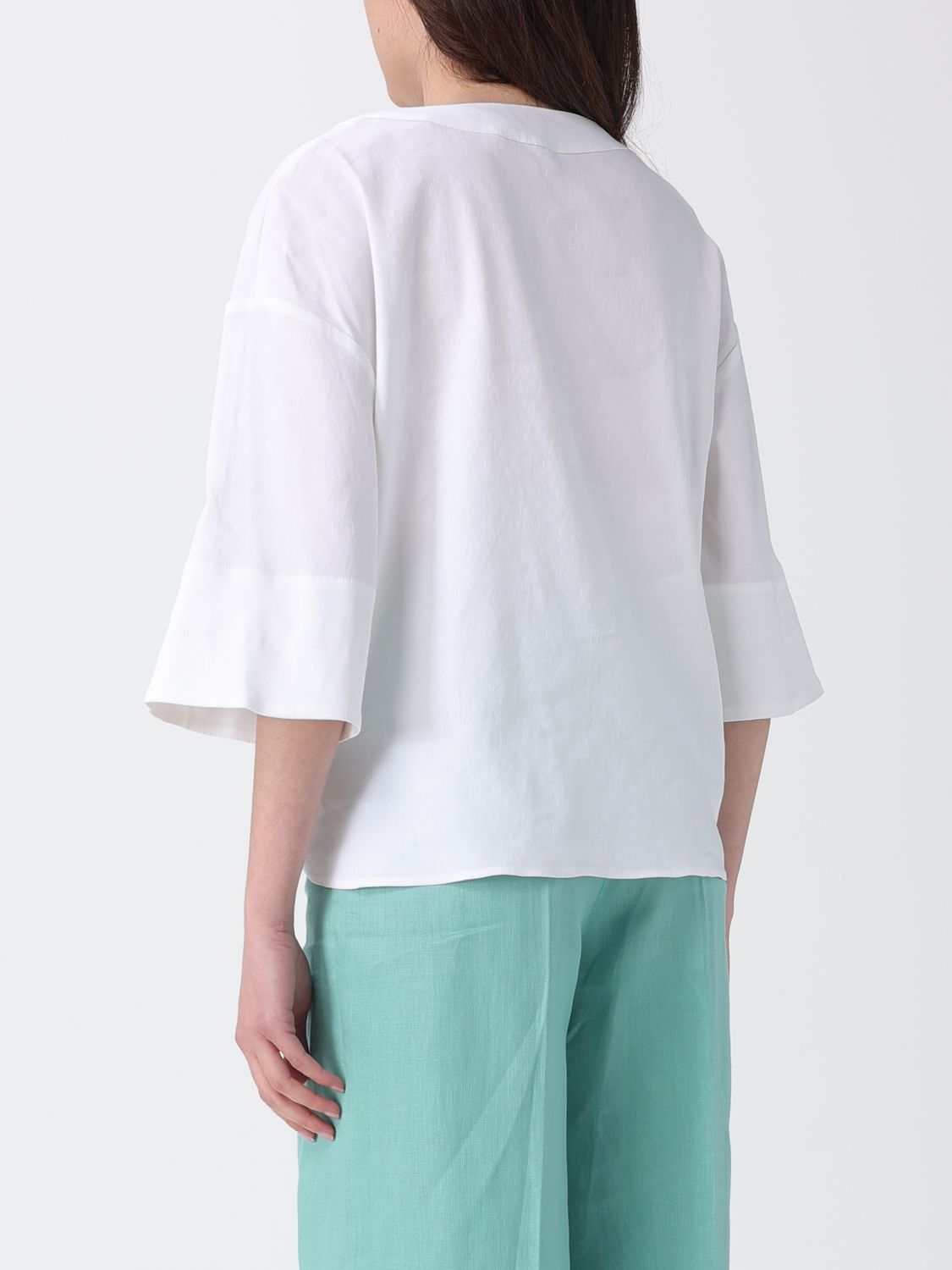 Max Mara Pure Top Woman White MAX MARA PURE